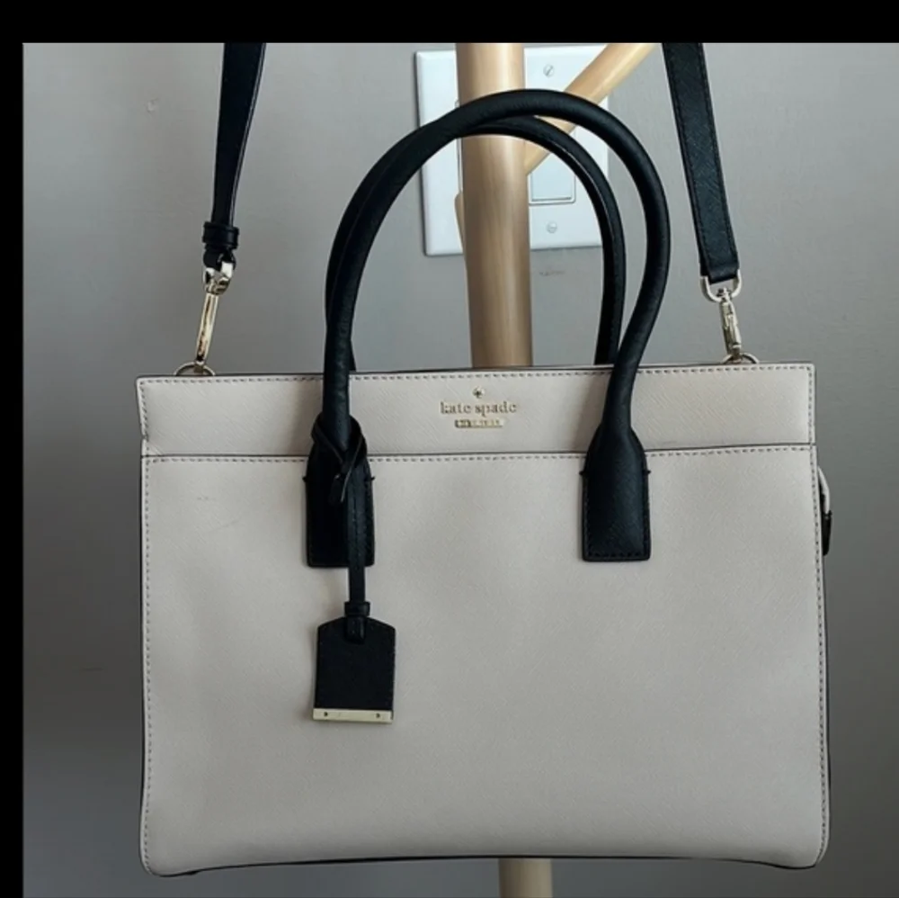 Kate Spade Black and White Satchel - Picture 16 of 16